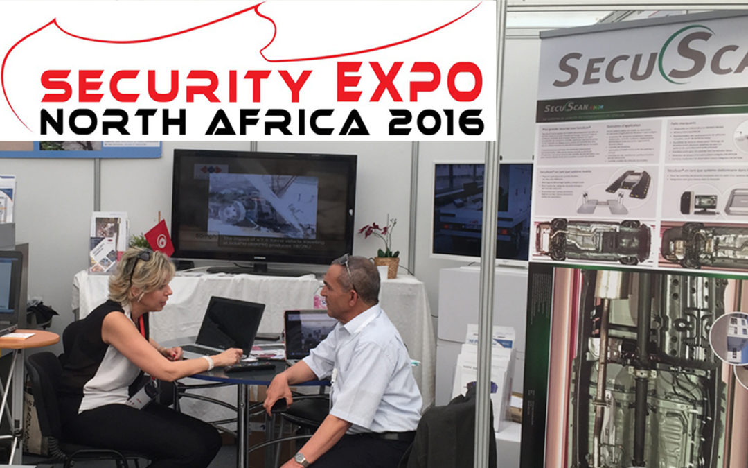SecuScan® at SECURITY EXPO NORTH AFRICA 2016 in Tunis, Tunisia