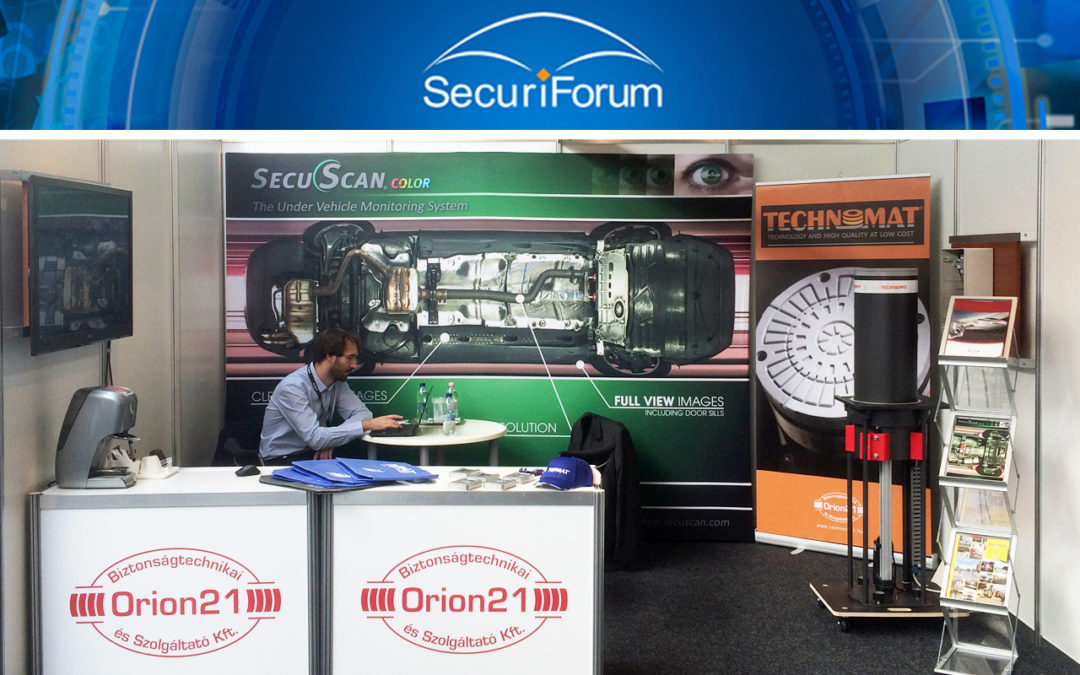 SecuScan® at the SecuriForum 2016 in Budapest, Hungary