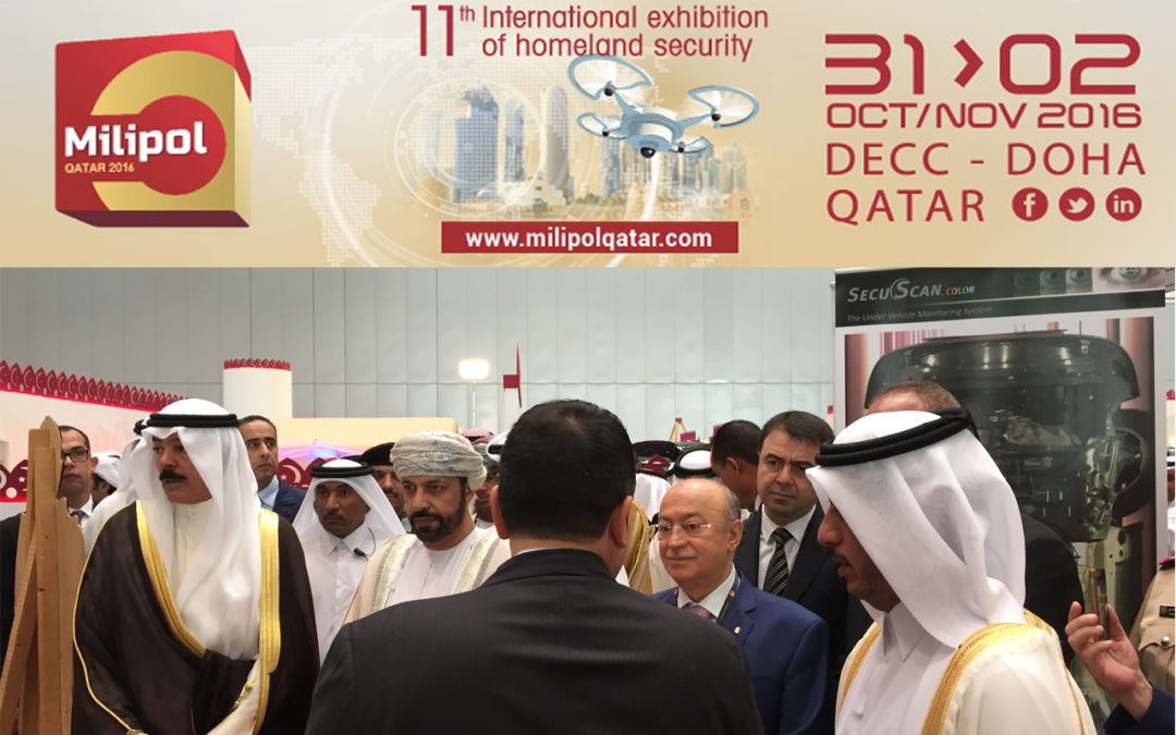 SecuScan® at MILIPOL QATAR 2016 in Doha, Qatar