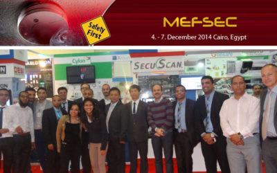 SecuScan® at the MEFSEC 2014 in Cairo, Egypt