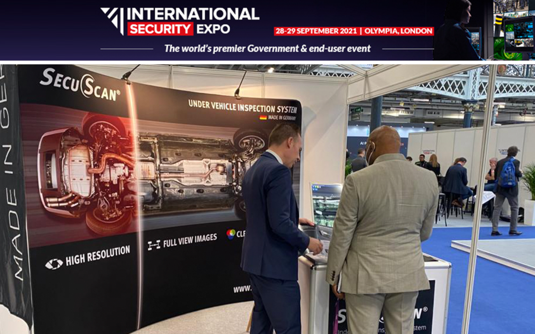 SecuScan® at INTERNATIONAL SECURITY EXPO 2021 in London, UK